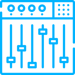 Icono de consola de sonido